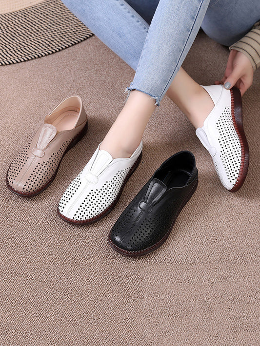 Stilfulde, hule, afslappede loafers