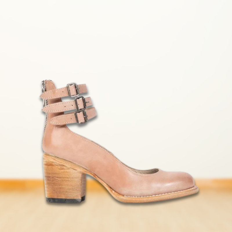 Trendy ortopædisk ankelarmbånd Chunky High Heels