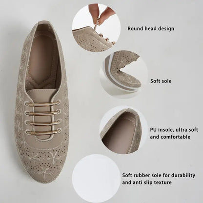 Casual Low Top Wedge ortopædiske sneakers