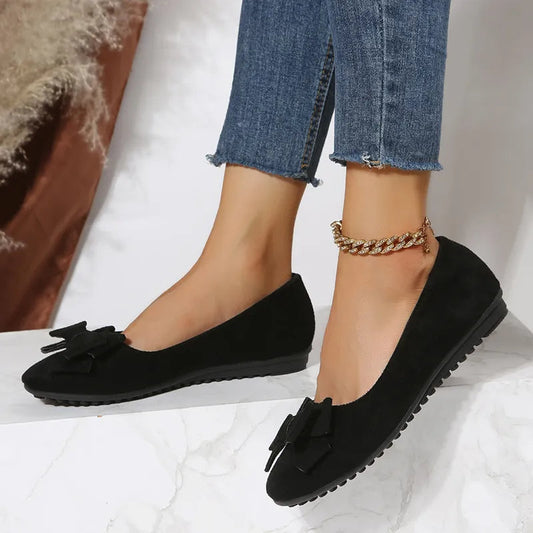 Rund tå Ballet Dressy Flats Slip On