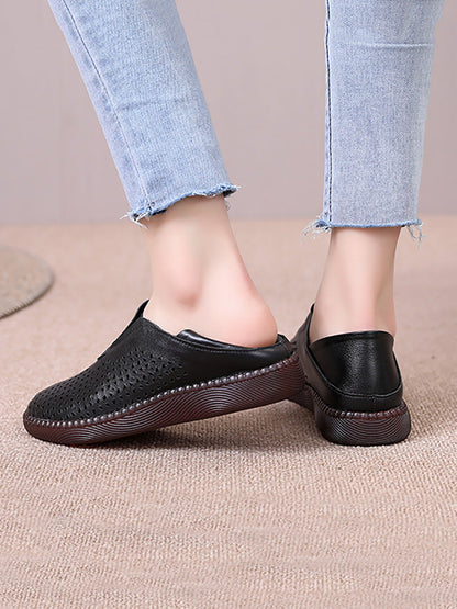 Stilfulde, hule, afslappede loafers