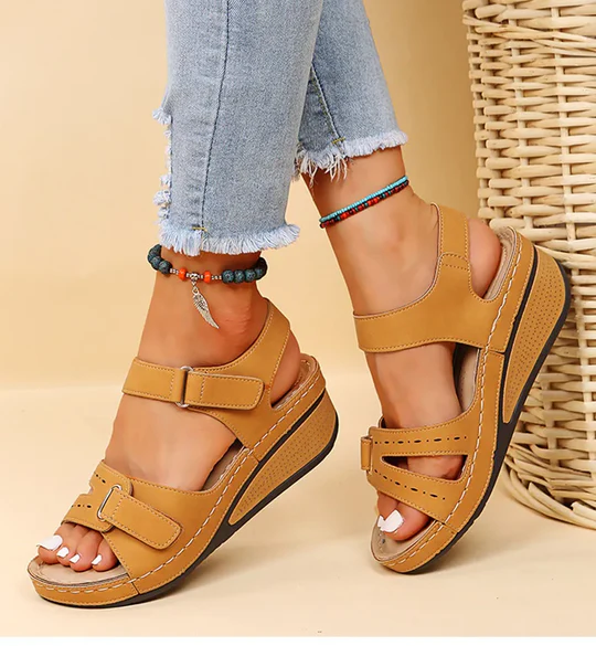 Sandalias de cuña para mujer