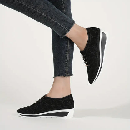 Casual Low Top Wedge ortopædiske sneakers