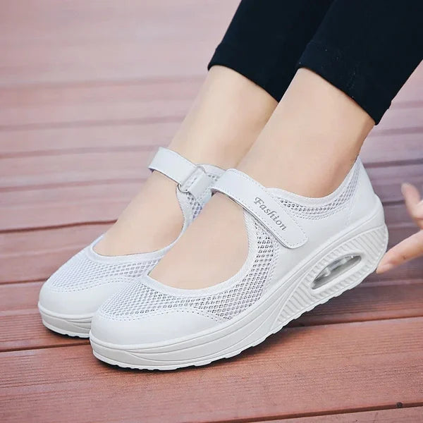 Running Mesh Walking Slip-On Tennis Gym Shoes