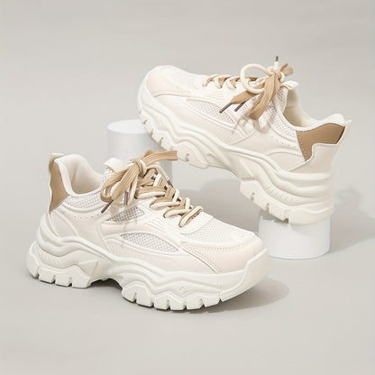 Tyksålede højdeforøgende chunky sneakers