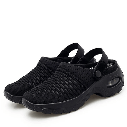 Luftpude til kvinder Platform Mesh Mules Sneaker Sandaler