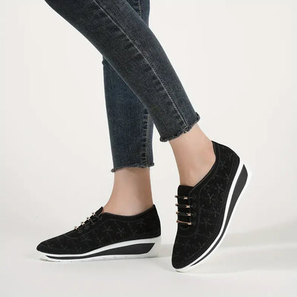 Casual Low Top Wedge ortopædiske sneakers