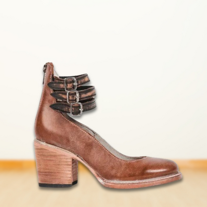 Trendy ortopædisk ankelarmbånd Chunky High Heels