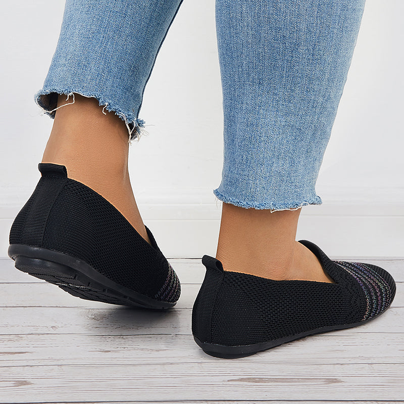 Sport Kvinder Flade Slip On Casual Sko