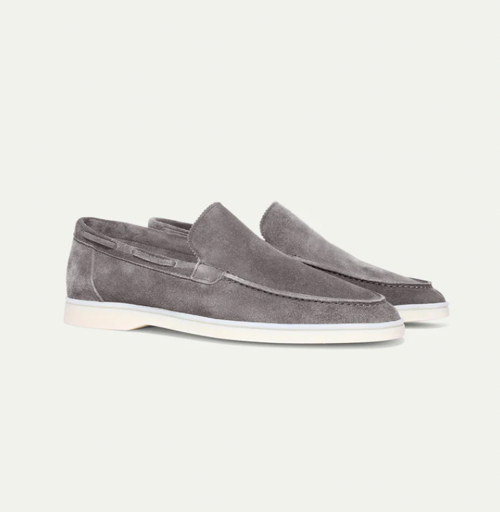 Flade slip-on-sko til fritid