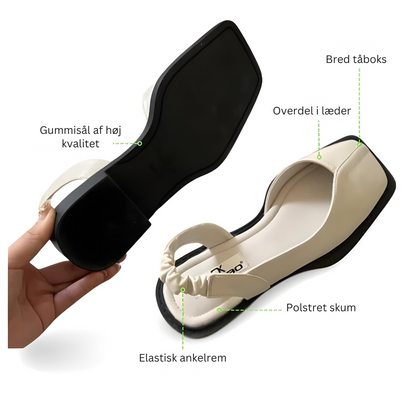 Ortopædisk slip-on-sandal