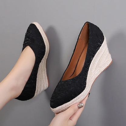 Fashion High Heels Women Wedges Shoes