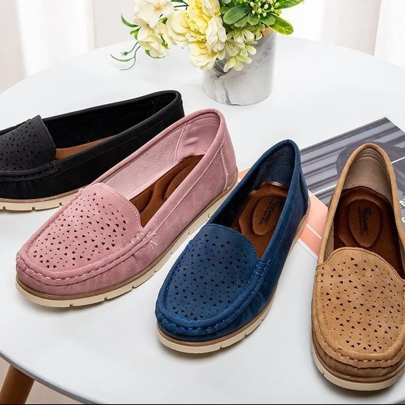 Loafers Åndbar Slip on Flade sko