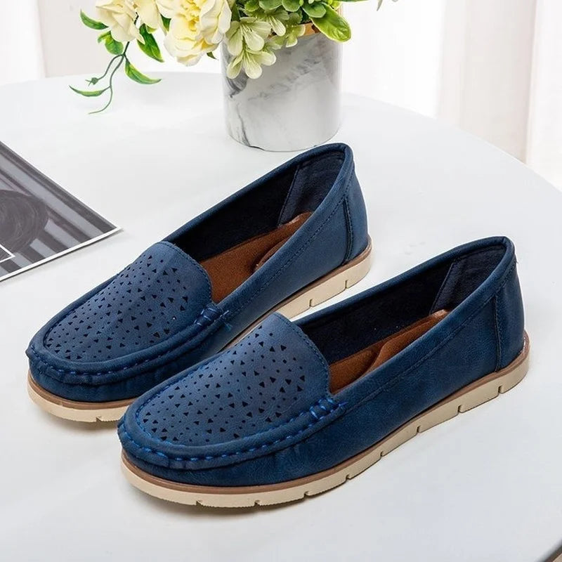 Loafers Åndbar Slip on Flade sko