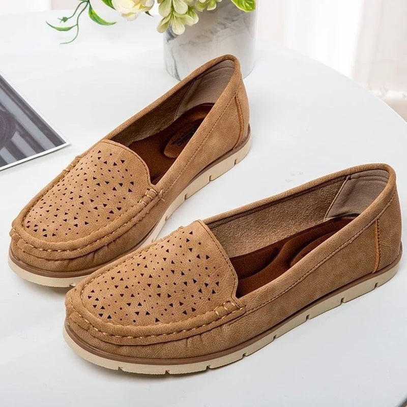 Loafers Åndbar Slip on Flade sko