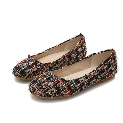 Behagelige slip-on casual ponted sko