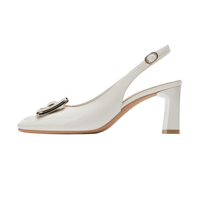 Elegante slingback-hæle