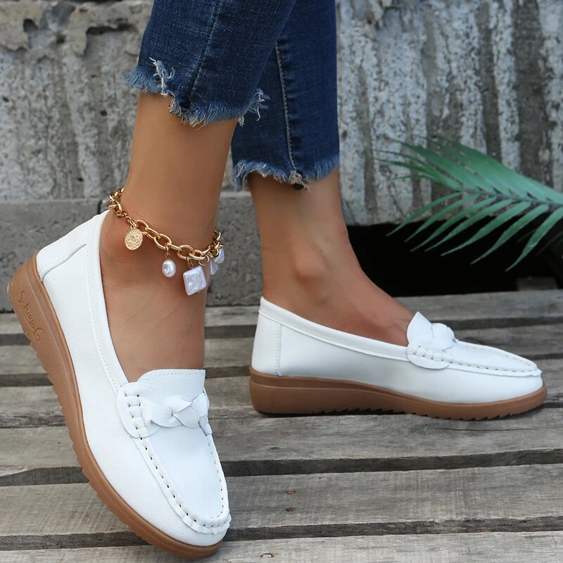 Low Top Flats Loafers til damer