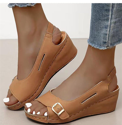 Casual Fishmouth-sandal til kvinder