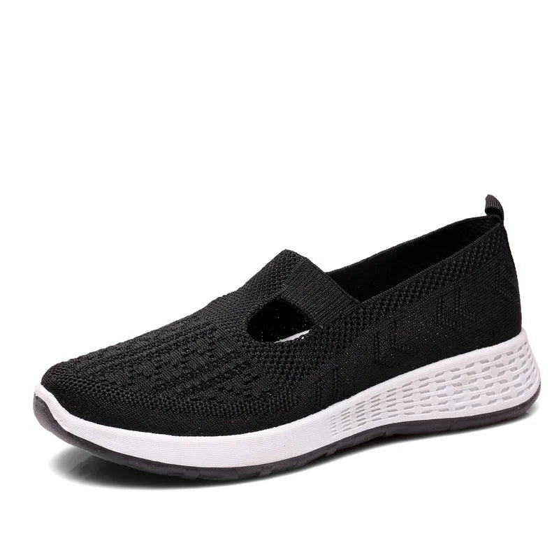 Slip-on-loafers i mesh til kvinder