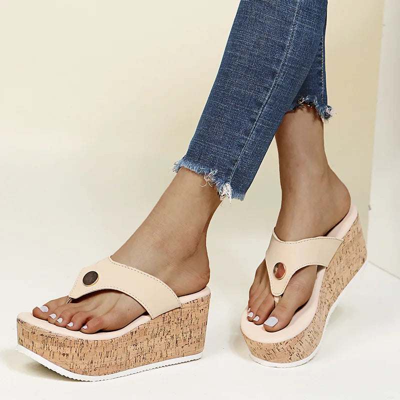 Sandalias de plataforma Slip-On