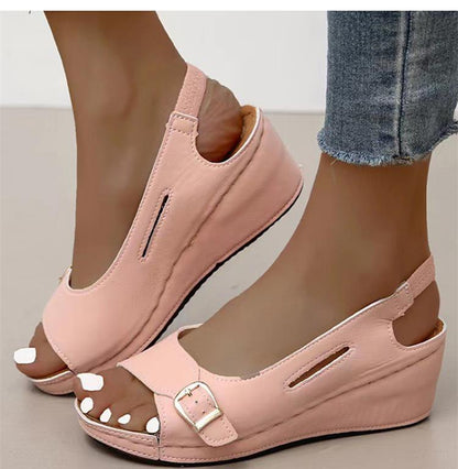 Casual Fishmouth-sandal til kvinder