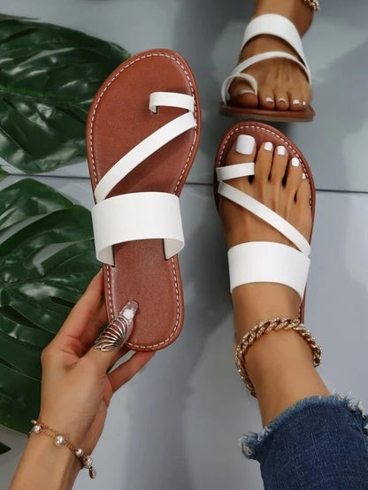 Sommer Peep Toe-sandaler til kvinder