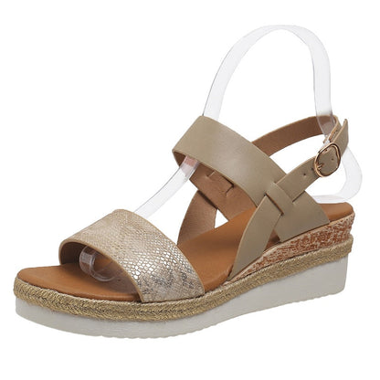 Wedge Comfort Platform-sandaler til kvinder