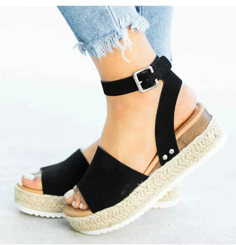 Espadrille Platform Sandals For Women