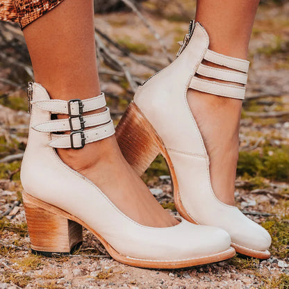 Trendy ortopædisk ankelarmbånd Chunky High Heels