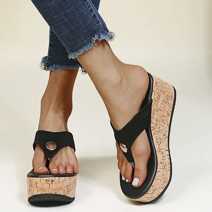 Sandalias de plataforma Slip-On