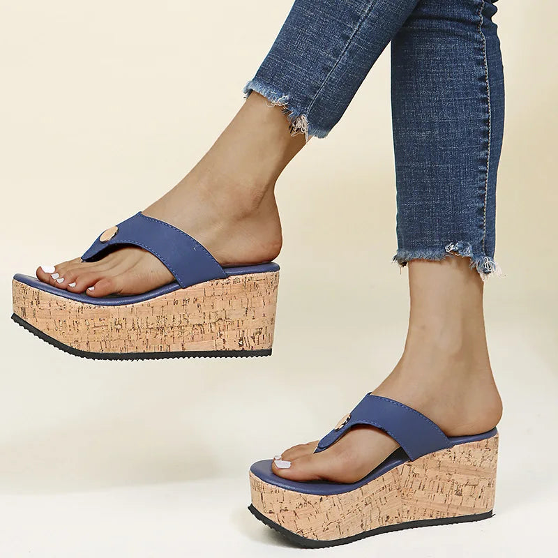 Sandalias de plataforma Slip-On