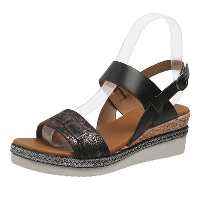 Wedge Comfort Platform-sandaler til kvinder