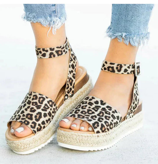 Espadrille Platform Sandals For Women