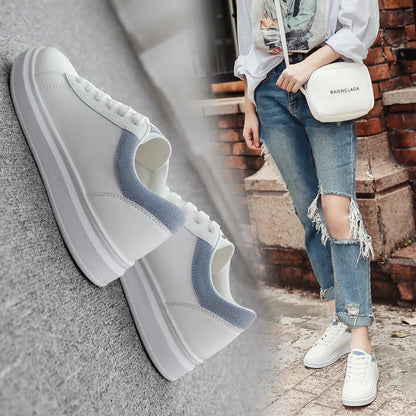 Moderne og trendy hvide sneakers