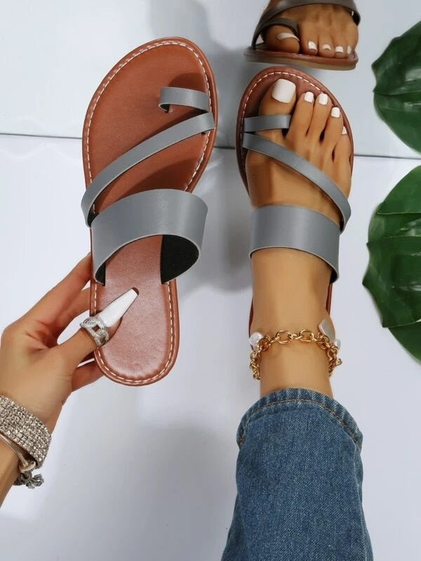 Sommer Peep Toe-sandaler til kvinder