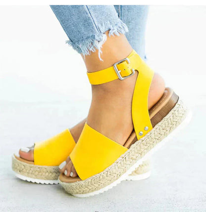 Espadrille Platform Sandals For Women