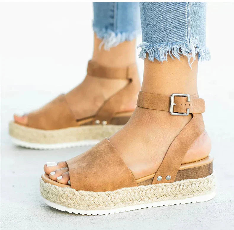 Espadrille Platform Sandals For Women