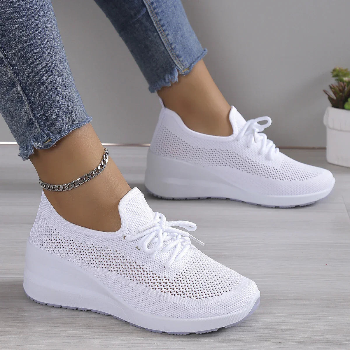 Trendy og lette sneakers