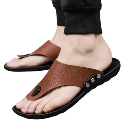 Zomer teenslippers voor mannen: Comfortabele Strandsandalen