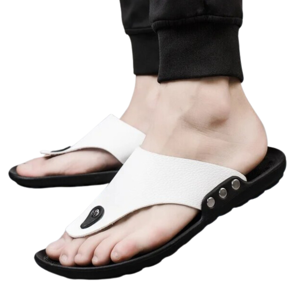 Zomer teenslippers voor mannen: Comfortabele Strandsandalen