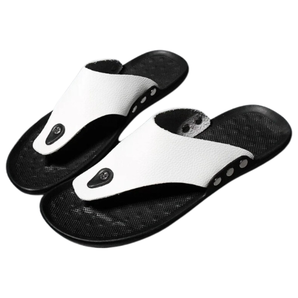 Zomer teenslippers voor mannen: Comfortabele Strandsandalen