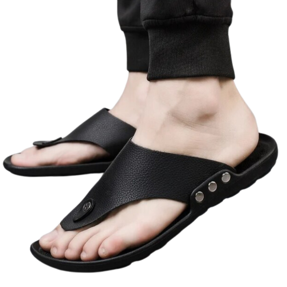 Zomer teenslippers voor mannen: Comfortabele Strandsandalen