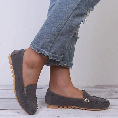 Damesko Denim Flats Jeans Sko