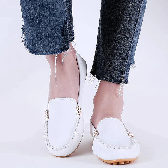 Damesko Denim Flats Jeans Sko