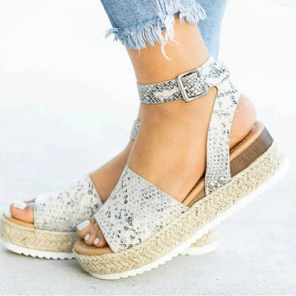 Espadrille Platform Sandals For Women