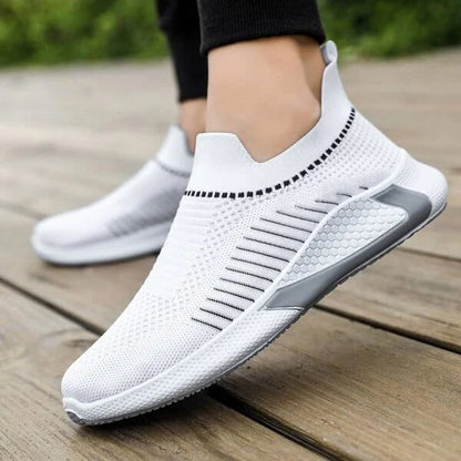 Åndbar mand Sneakers Slip On Loafer Sko