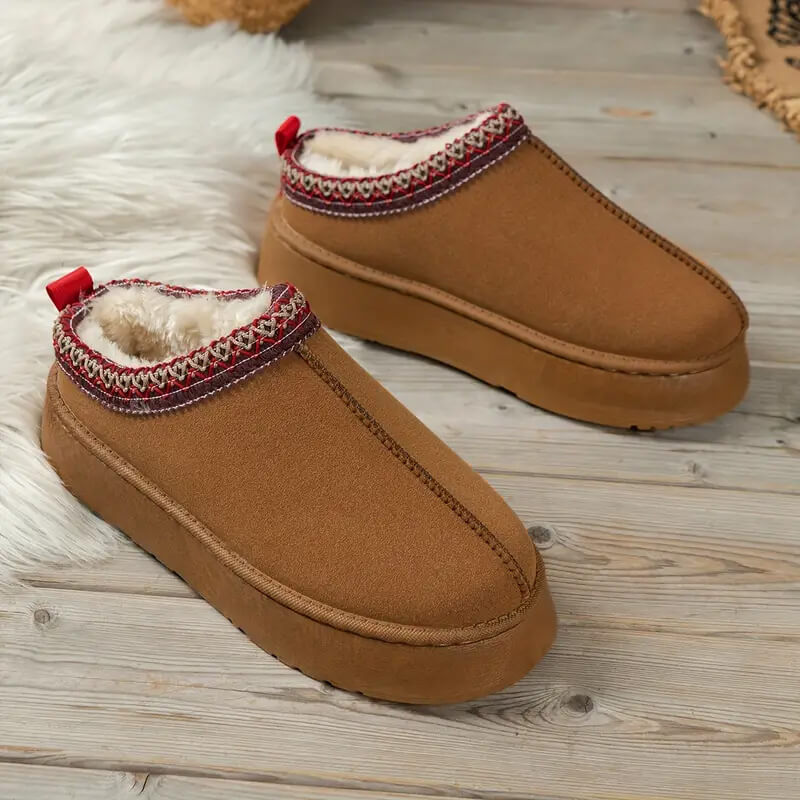 Vinter træsko slip-on fritidssko