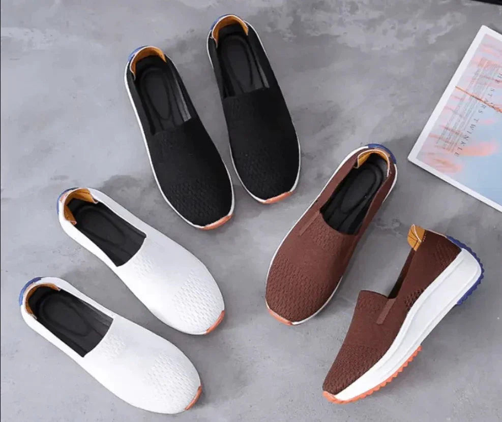 Vandresko med slip-on