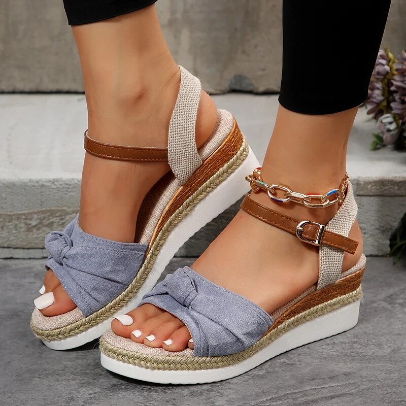 Sommer Slip On Espadrilles Sandaler